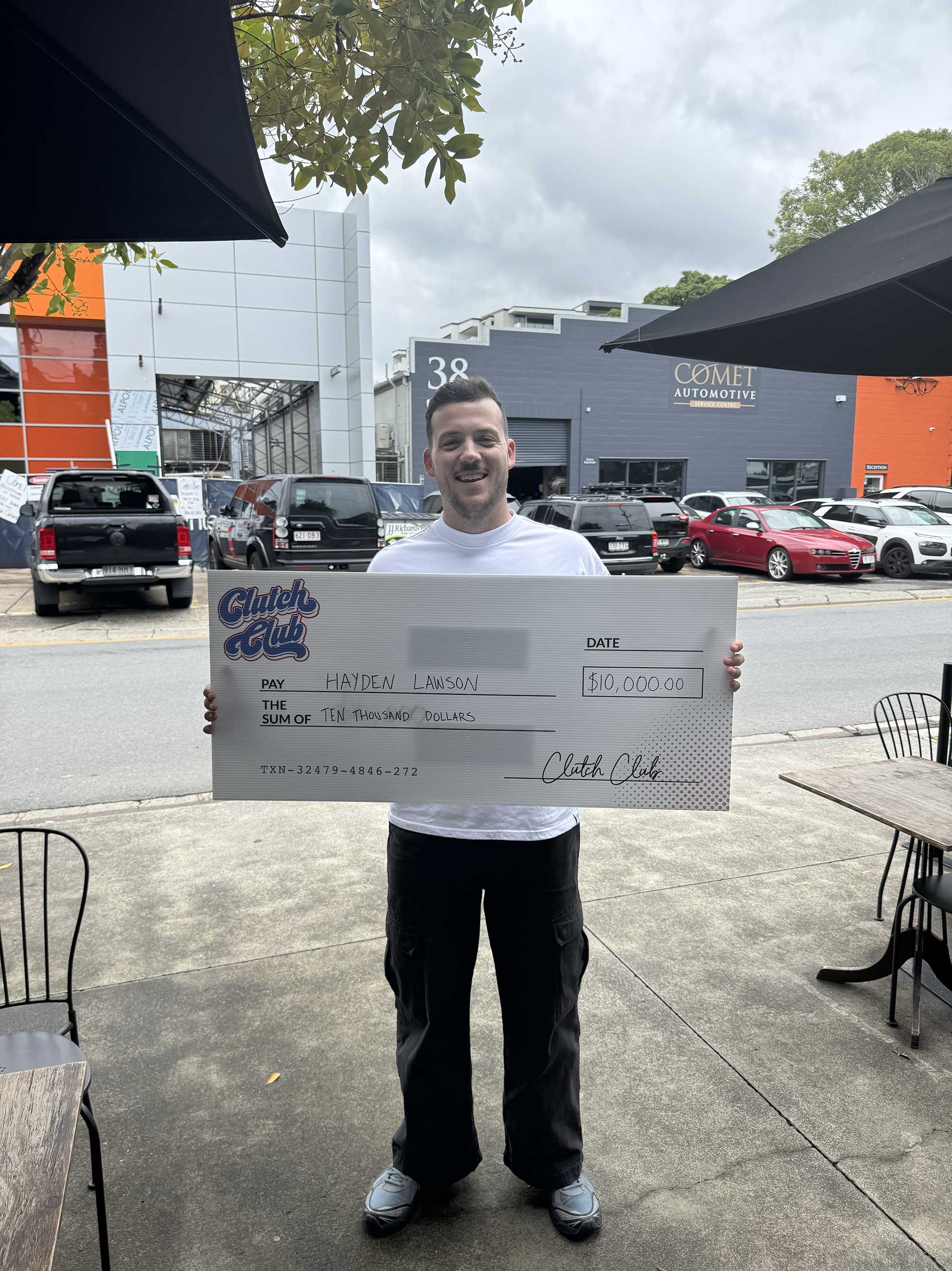 Hayden took the 10k!